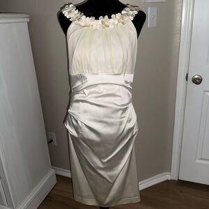 Elegant off-white gown